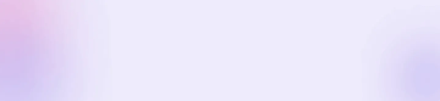 Abstract purple and white header background